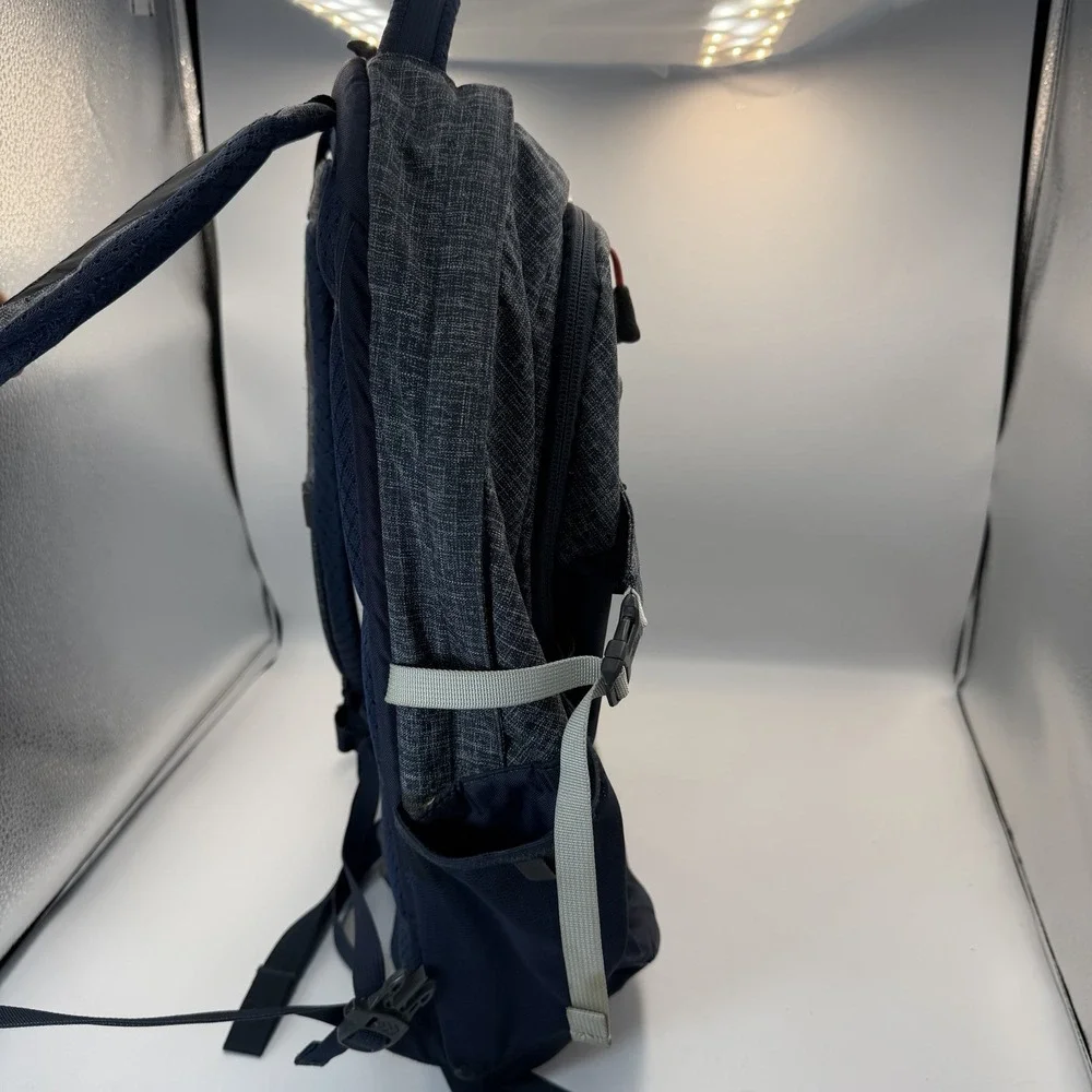 The North Face Borealis Laptop Hiking Camping Backpack Book Bag Blue